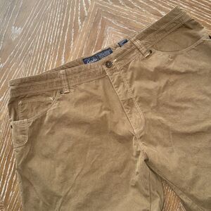 Cabelas 40x32 BROWN 6‎ Pocket Hiker Cargo Pants Mens Cotton/Nylon/Poly EXCELLENT